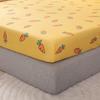Bonenjoy 1 Stk. Matratzenschoner mit Gummizug Twin/Full/Queen/King Size Spannbettlaken Karottenmuster Bettlaken für Erwachsene Kinder