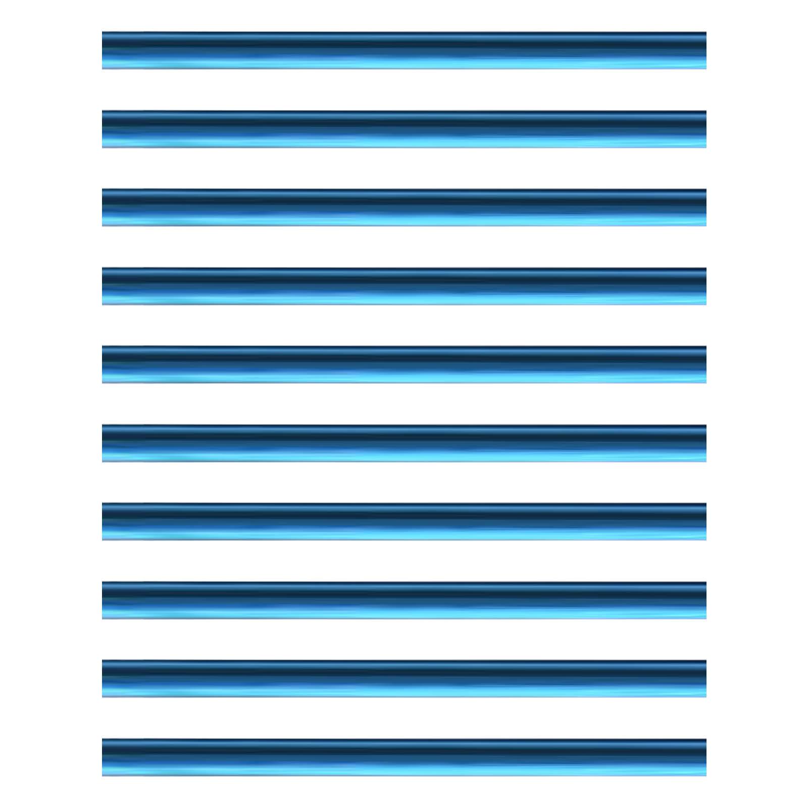 

10Pcs Universal Car Conditioner Vent Trim Decoration Strip Accessories, Flexible Shiny Auto Car Vent Interior Accessories One Size синий