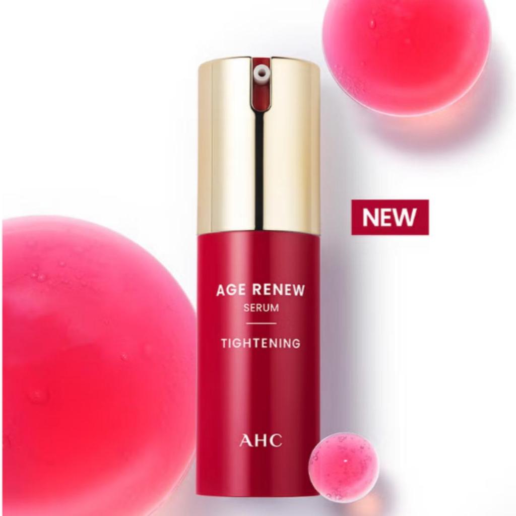 AHC [Daiso] Age Renew Tightening Collections / Cream Mist, Serum, Mask Sheet