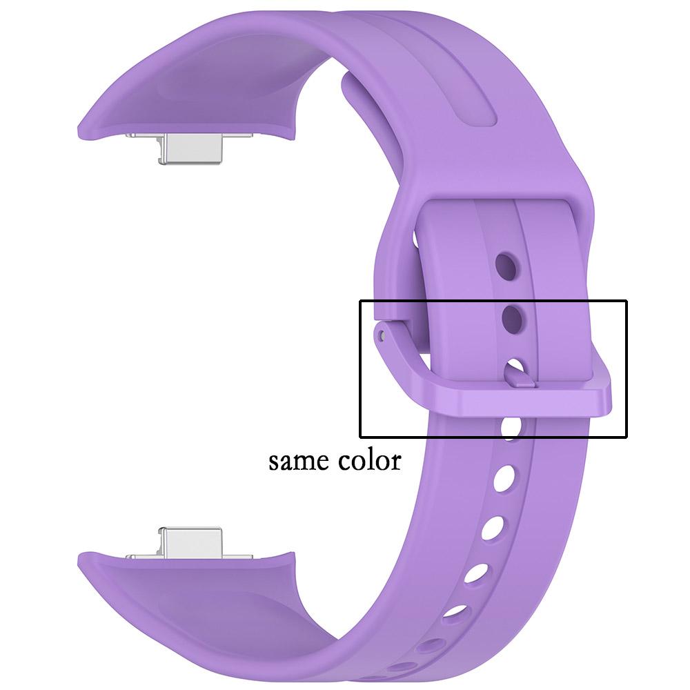 Řemínek pro Redmi Watch 5 s přezkou stejné barvy Vysoce kvalitní odolný a měkký silikonový náramek pro Redmi Watch 5