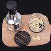 1Pcs Stainless Steel Onion Press Chopper Hand Vegetable Chopper Stainless Steel Manual Food Chopper for Kitchen Tools