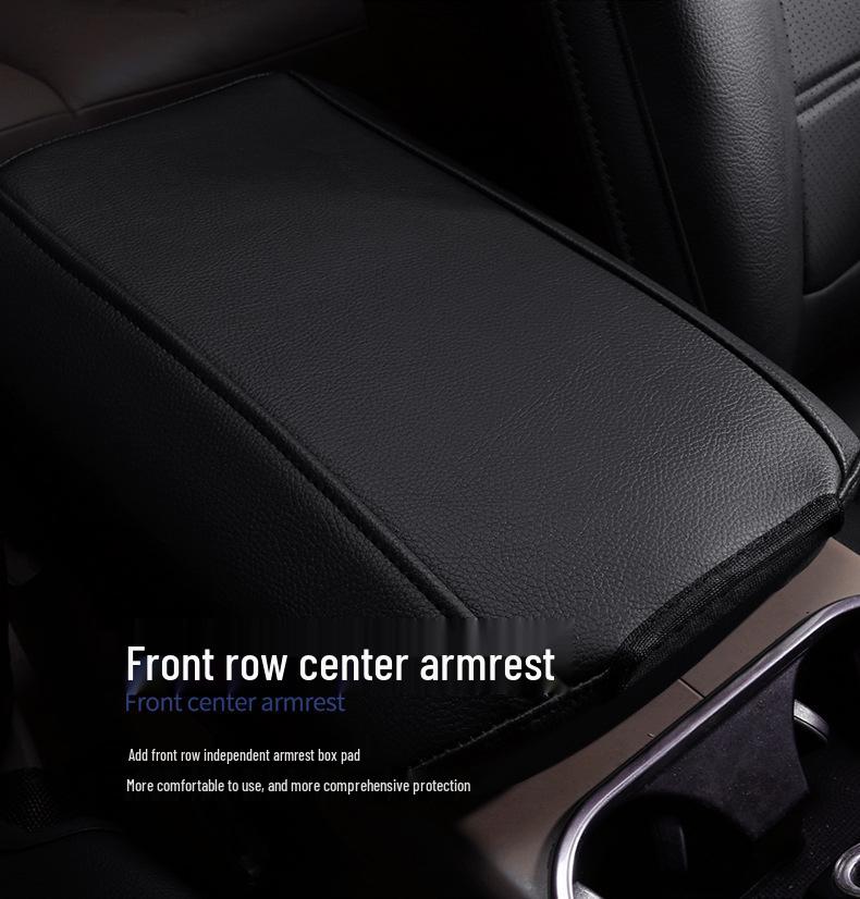 Full Coverage Genuine Leather Seat Cushion for BMW 5 Series and Porsche Cayenne