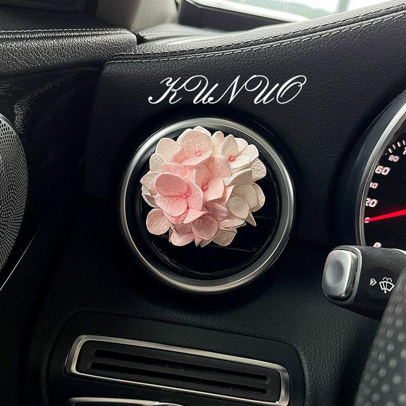 Butterfly Tulip Car Fragrance Diffuser Stone High-End Flower Car Air Vent Decoration Interior Ornament