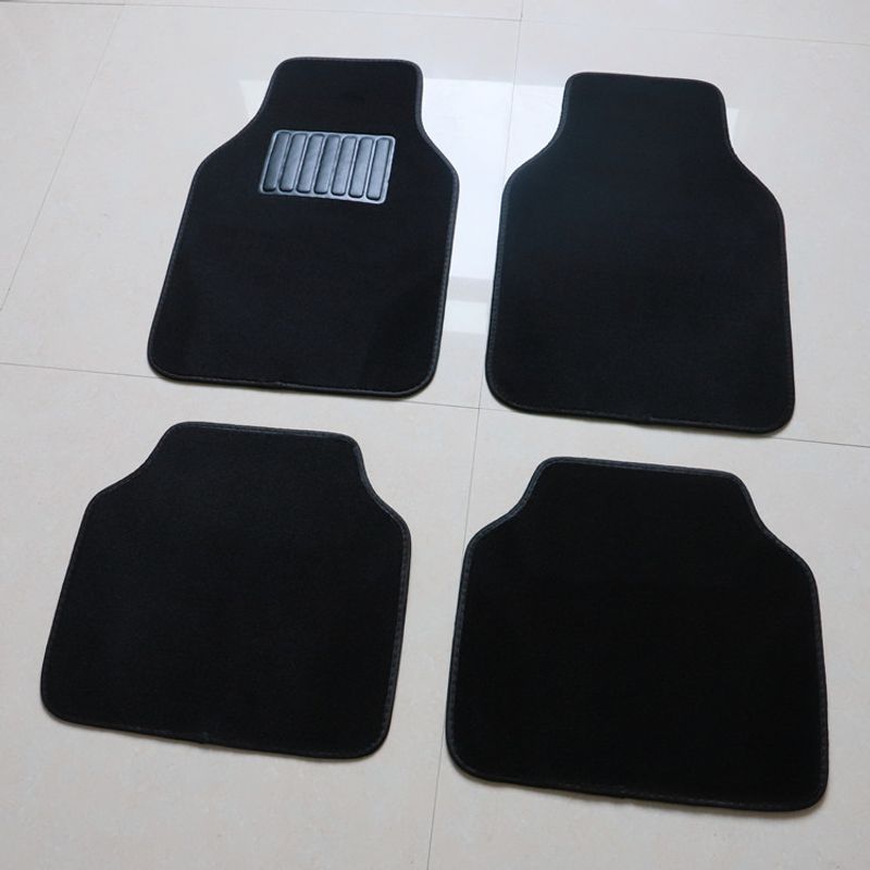 Suede Car Foot Mat Universal Foot Pad Non Slip Waterproof Floor Mat Velvet Foot Mat Easy To Clean Car Seat Cover