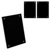 Magnetic Loader for Display, Storage, Acrylic, Easy Opening, No Assembly Required, for Trading Card Collections (3 Black)