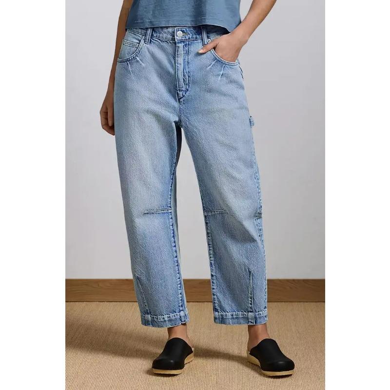 BITCED Women's Fashion Casual Solid Color Print Pants & Capris