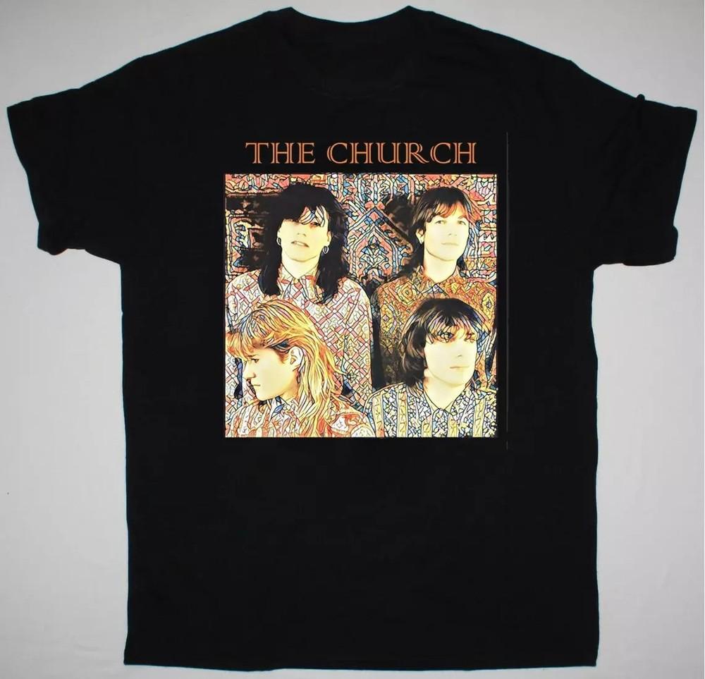 The Church Band Black T-Shirt Cotton Unisex For Men Women RM548 Unisex T-Shirt XXXL