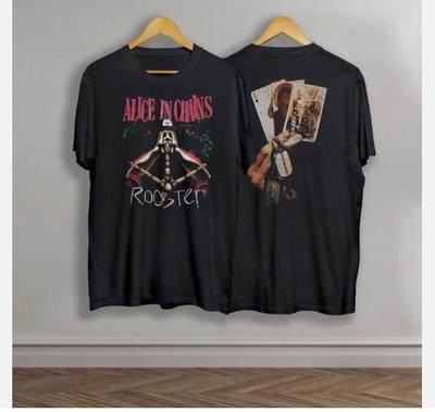 Vintage 1993 Alice In Chains Band Rooster Shirt Unisex Cotton S-5XL Gift Fans