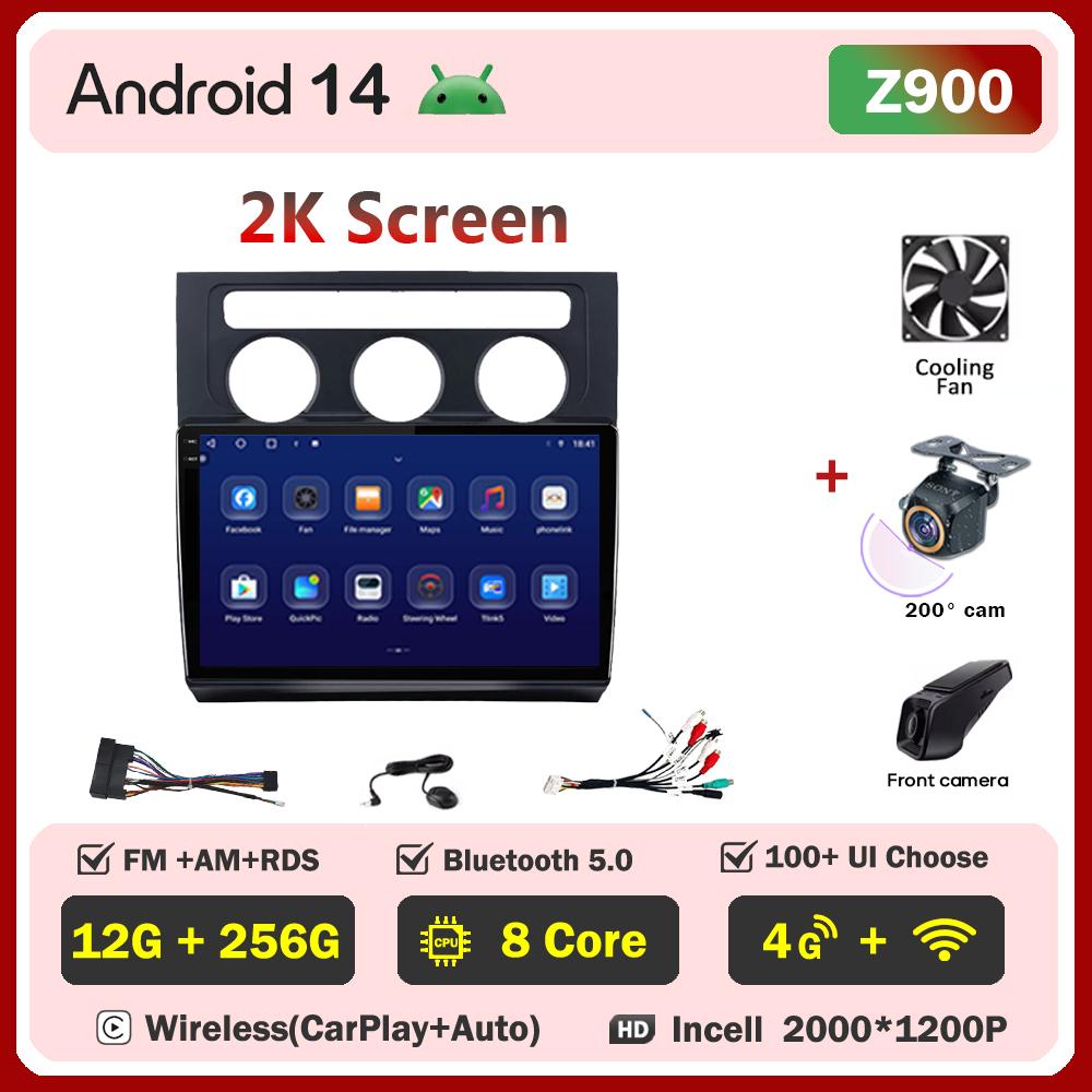 Pentru Volkswagen Touran 1 2003-2010 Radio Auto Android Stereo Unitate Principală Navigație GPS Ecran Tactil Mirror Link Sistem Inteligent