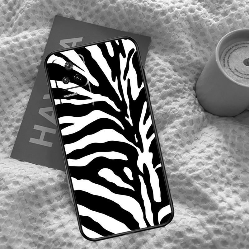 Animal Pattern Zebra Print Case For Xiaomi 14T 11T 12T 13T Pro 13 14 15 Ultra POCO X7 Pro X3 X5 X6 M6 F5 F6 Pro Cover