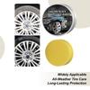 Tire Wax 100g Black Care Wax With Sponge Tire Coating Paste For Automotive Truck SUV Maintenance Detailing Care Protection