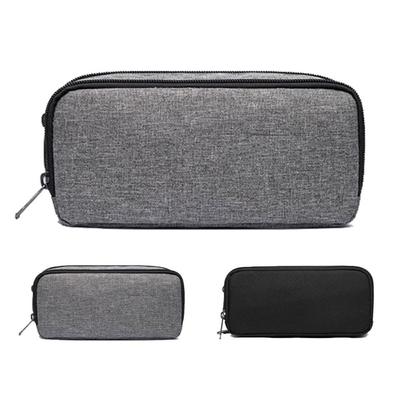Niedliches Federmäppchen aus Nylon, tragbar, kreativ, doppellagig, Schreibwarenbox, große Kapazität, Stifttasche für Kinder, Schreibwarentasche für Studenten