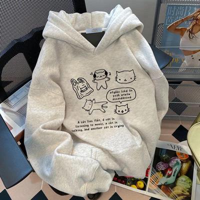 Unisex 2025 Autumn/Winter American Pure Cotton Hoodie: Loose-Fit, New Design