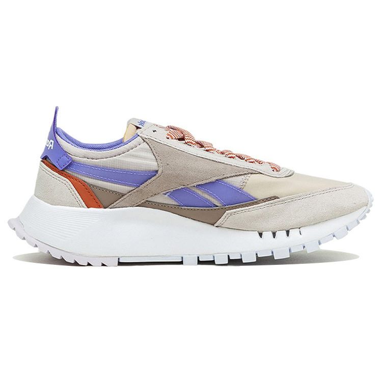 Reebok Classic Leather Legacy Sand Stone Hyper Purple Women Sneakers Brown Baked-Earth FY7434