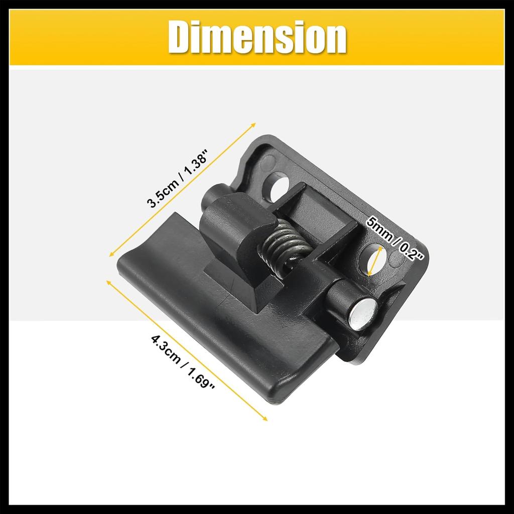 Center Console Lid Latch for Toyota RAV4 4Runner Camry Corolla Avalon Prius Armrest Lid Latch Cover 58908-12080 58908-32020 Middle Console Latch Door