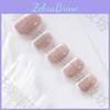 2 Schmetterlingsschleifen-Design Abnehmbare und tragbare Nagelsticker