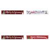 Christmas Banner Party Decorations For Indoor And Outdoor Use 300x50cm Polyester Fabric
