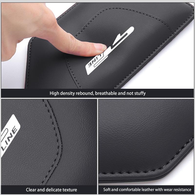 AHS1 Universal Car Knee Leg Cushions Armrest Elbow Pad Accessories For KIA Rio K5 K2 Sportage Ceed Sorento Picanto Stinger Soul
