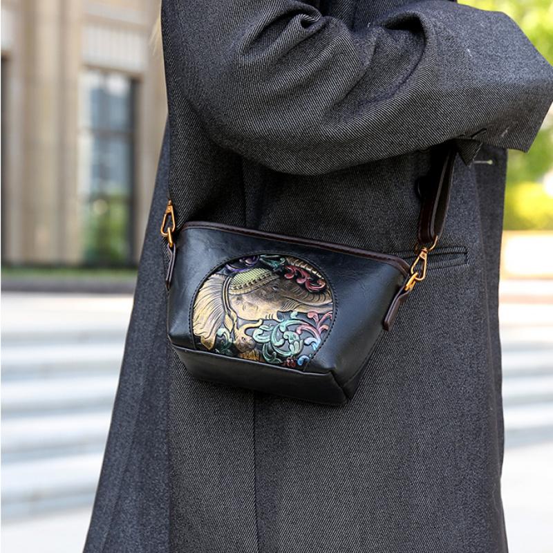 Soft Leather Mom'S Small Clutch Bag Women'S 2025 New Fashion Korean Edition Simple One Shoulder Bag Ladies Crossbody Handbag