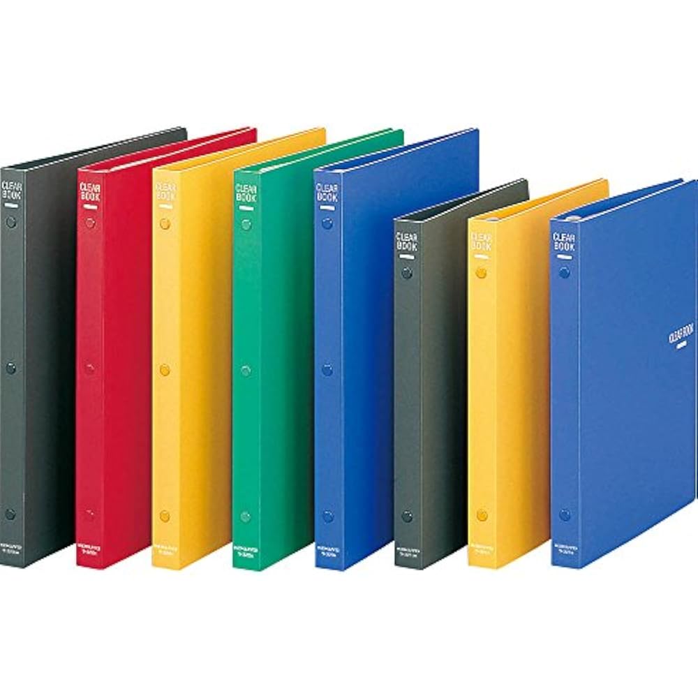 Kokuyo File Clear File, Refill Type, B5, 18 Sheets, Gray, Ra-321DM