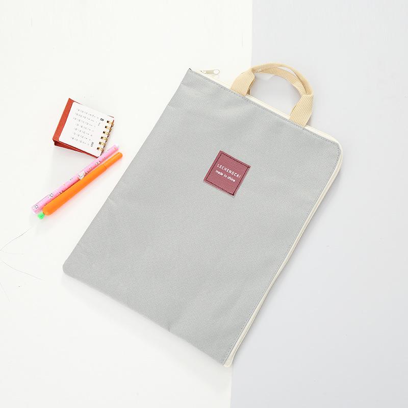 

Унисекс 13-дюймовая сумка для планшета/ноутбука - портфель из ткани Оксфорд 13 inch светло-серый