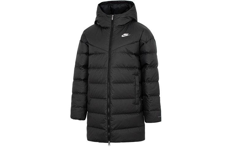 Nike Down Jackets Women s Black Hooded Moderate Other DQ6874-010 M