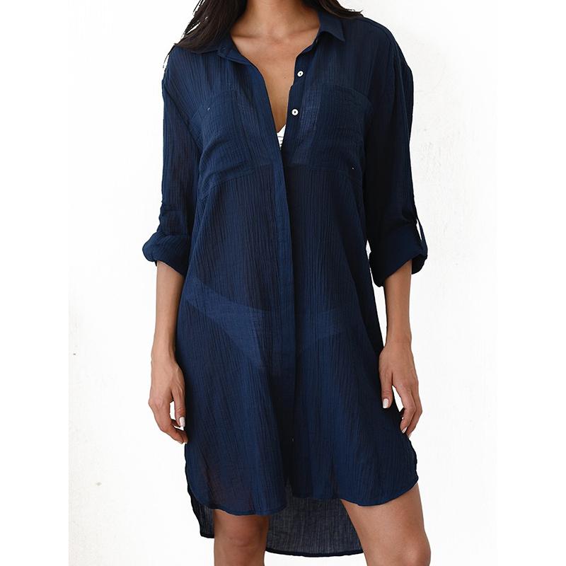 shirt dress swim cover up