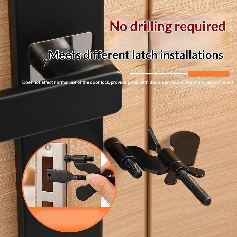 Privacy Extra Security Lock Anti Theft Travel Inside Door Locks For Traveling Home Bedroom Apartment