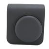 Protective Case Fit for Mini41 Instant Camera Litchi Pattern PU Leather Magnetic Flip Lid Retro Camera Bag with