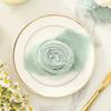Solid Color Cotton Napkins with Fringed Edges Wedding Dinner Tablecloth for Banquet Party Graduation Event Elegant Dining Decor