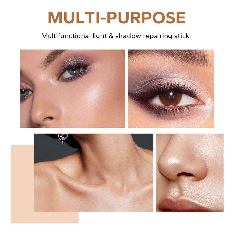 BEAUTY GLAZED - Highlighter & Contour Double-Headed Stick - 3 Shades