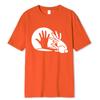 Men Women Funny Rabbit Shirt Animal Bunny Lover Shadow Play Pun Gift T-Shirt Oversized Tops Cotton T Shirt