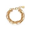 Eva Double Chain Bracelet Ms3b303j