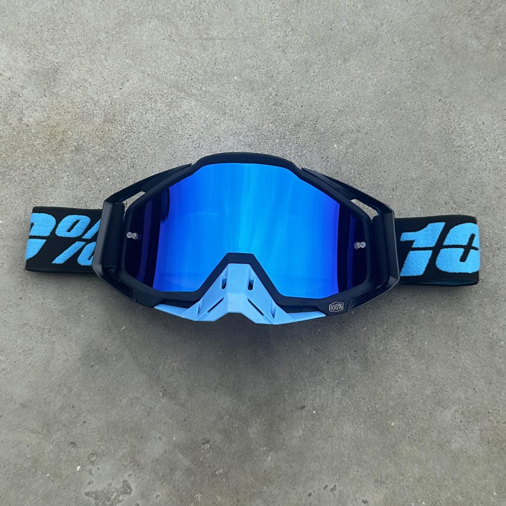 Motorcycle Goggles Color Off-road Helmet Goggles Windproof Sand Riding Glasses Ski Goggles