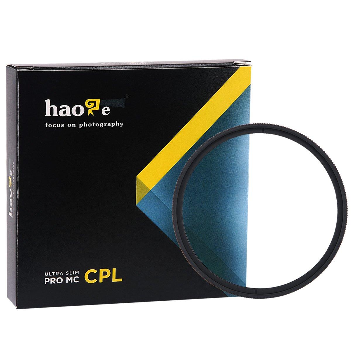 

Haoge 46mm MC CPL Circular Polarizer Polarizing Lens Filter for Tamron Digital Camera DSLR Lenses Multi-Coated Canon, Nikon, Sony, Minolta, Pentax, чорний