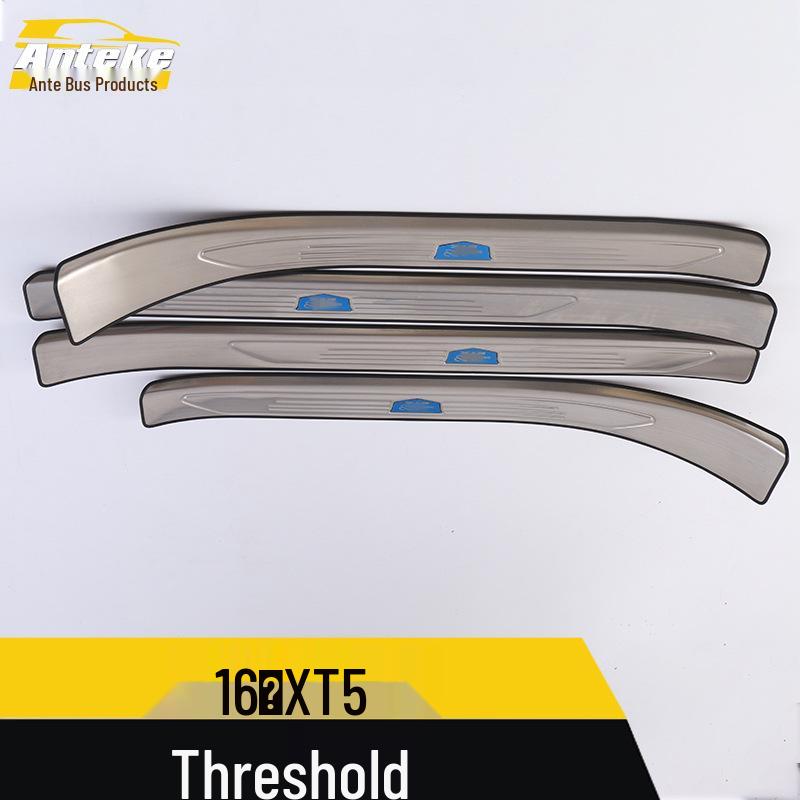 XT5 Stainless Steel Sill Strip, Bumper, and Trunk Welcome Pedal Decorative Patch