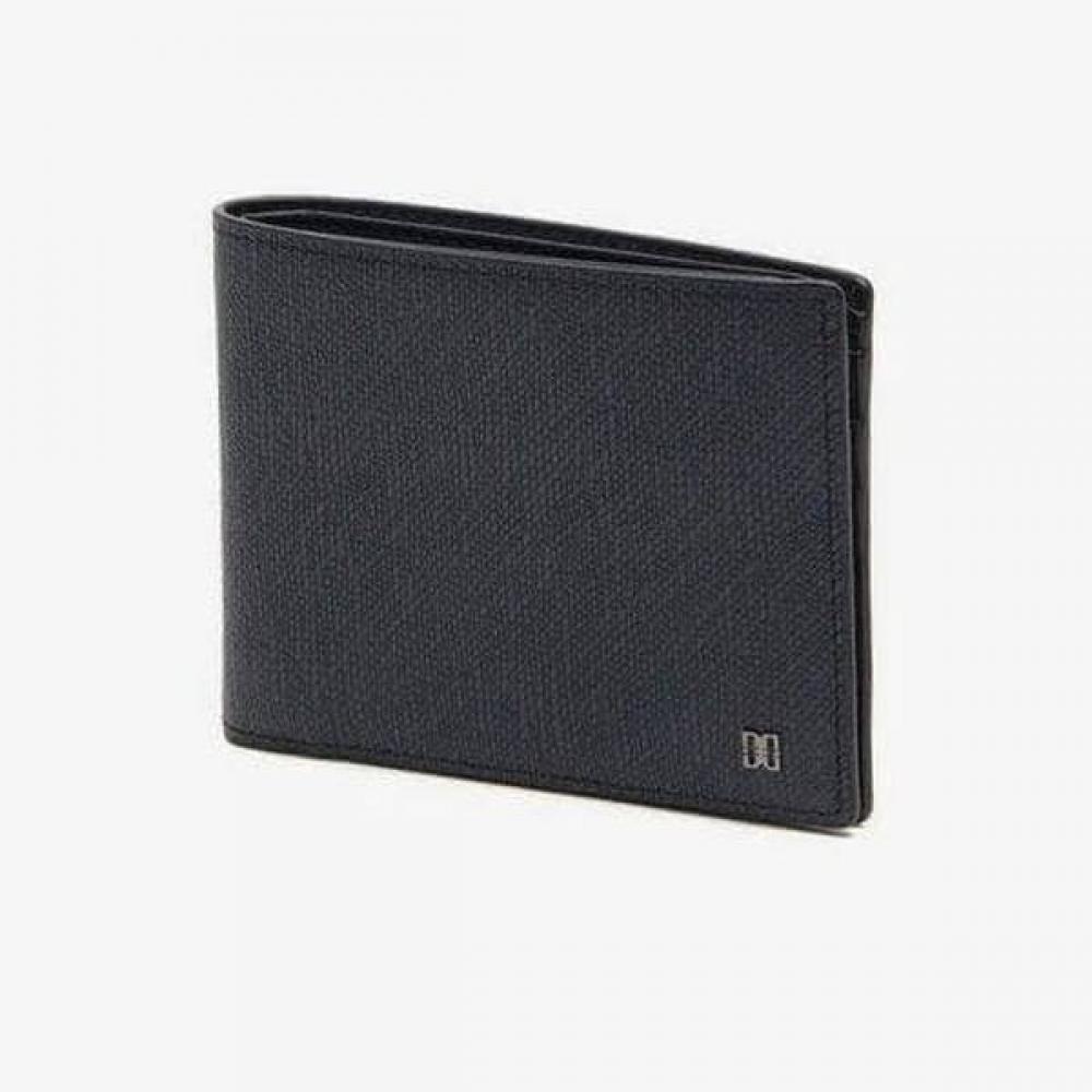 

Daks Black Leather Wallet Dd Logo Classic Dbwa5f325bk Single option