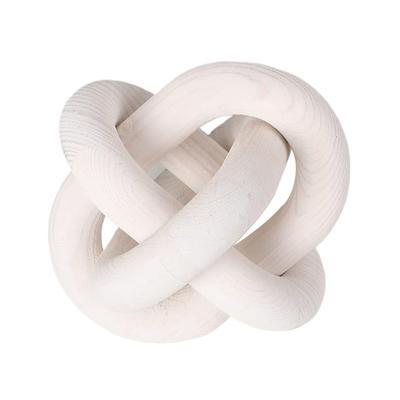Link Decor Rustic Farmhouse Accent Hand Carved Wood Knot Decor Living Room Bedroom Office