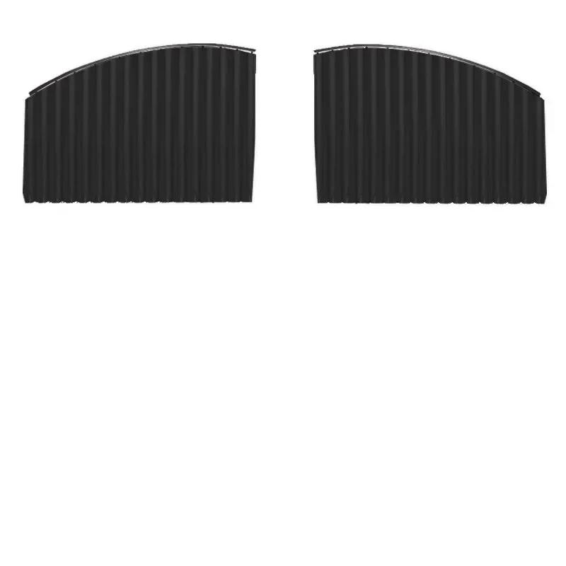 2/4 szt. Zasłona przeciwsłoneczna do samochodu Uniwersalne osłony na boczne okna Zasłony do samochodu Film na przednie i tylne okno Izolacja termiczna Ochrona przed słońcem