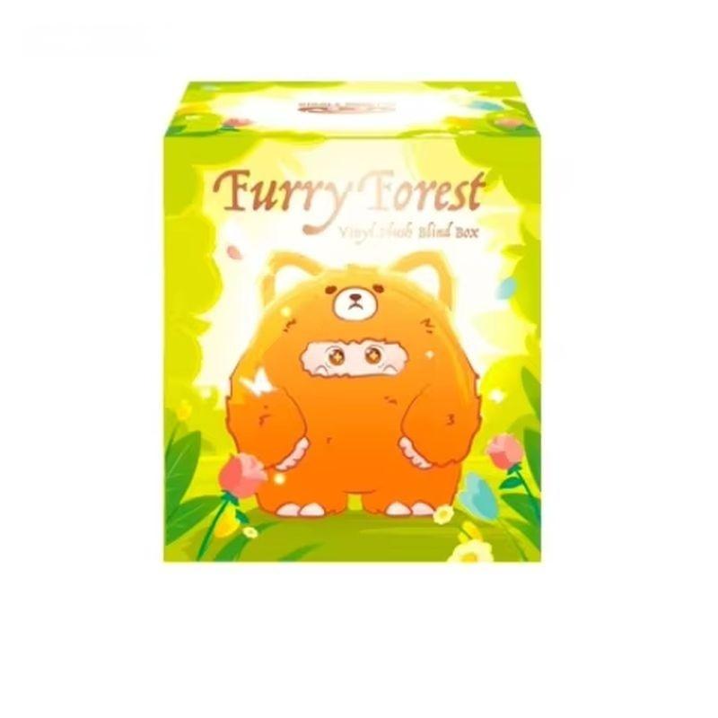 

100% Genuine Fluffy Giggle Monster Furry Forest Polyvinyl Chloride Material Blind Case Second Generation Animation Design Decor Animation Figures