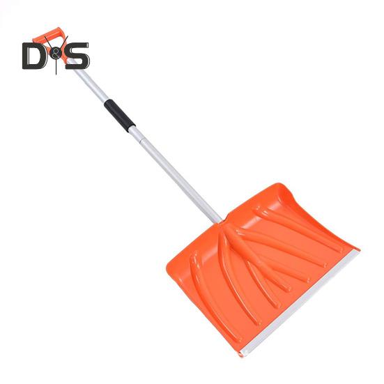 

Лопата для снега Съемный инструмент для уборки снега с двухсекционной ручкой Большая вместимость Простая сборка лопаты для снега для подъездной дороги Сад Кемпинг оранжевый