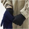 Stretch Fleece Breath Thermo Touchscreen Size M Gloves, Heat-Generating Material, Compatible, Winter, Unisex, Black,