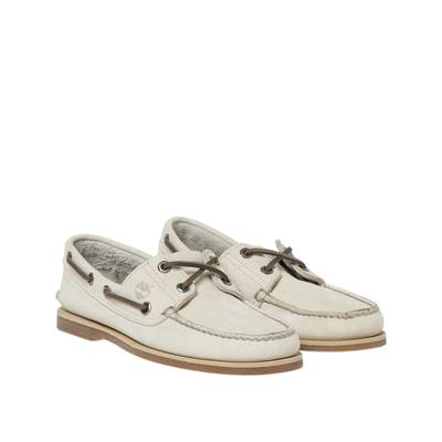 Bootschoen Classic Boat Shoe Natuurlijk Nubuck