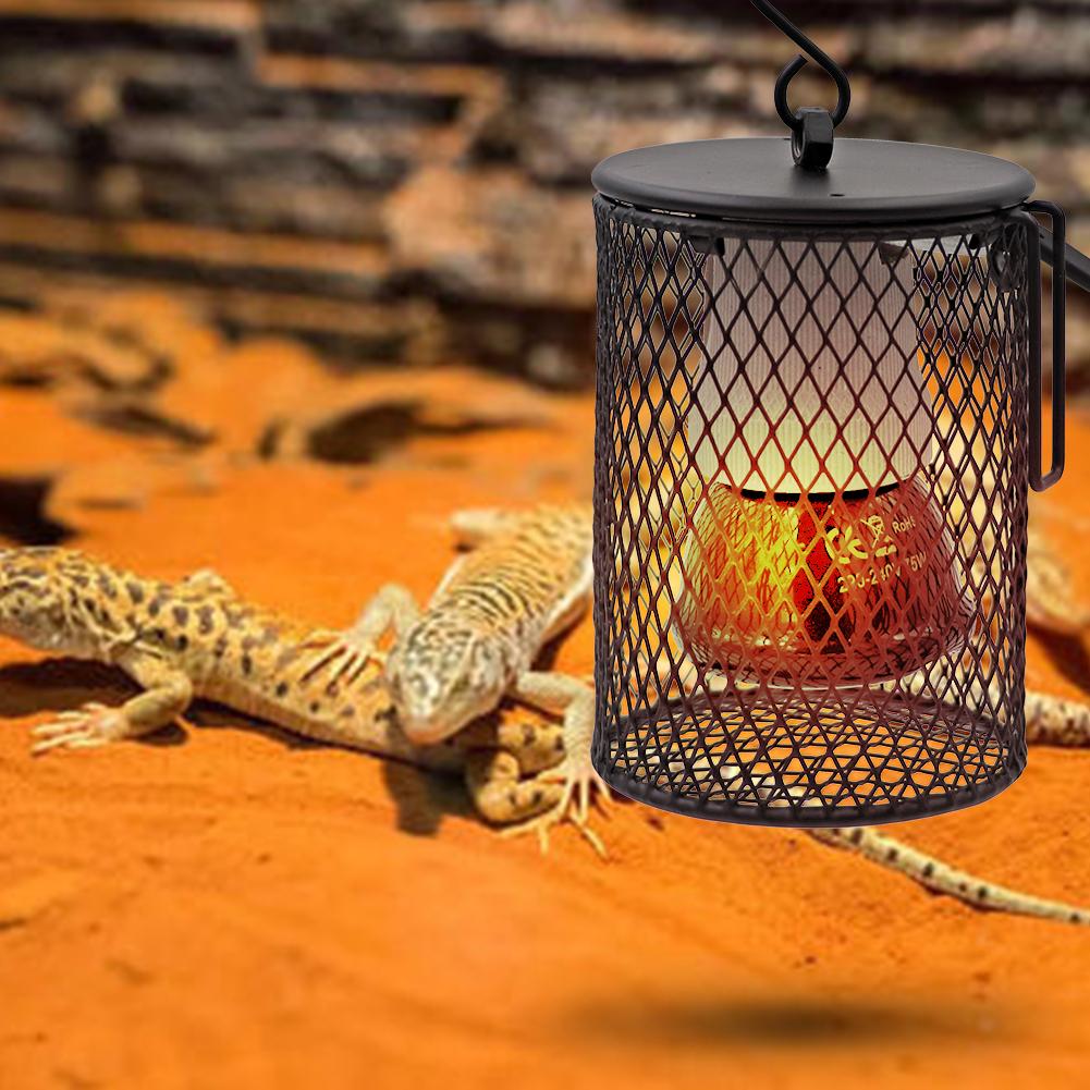 E27 Pet Heating Lamp for Turtle Snake lizard Infrared Ceramic Emitter Heat Light 50W/75W/100W Reptile Lamp Reptile Light EU Plug