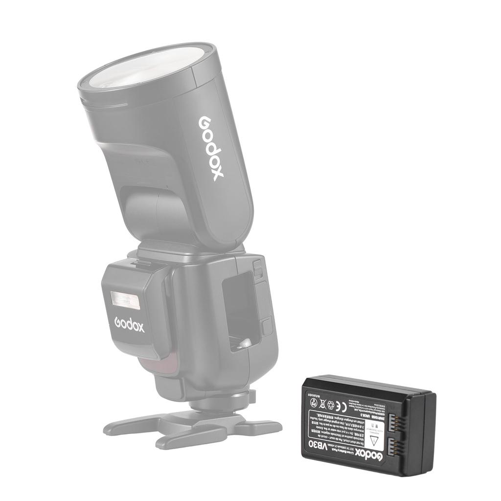Godox VB30 Battery 7.2V 2980mAh Rechargeable Li-ion Battery for Godox V1 Pro Series Flash Speedlite