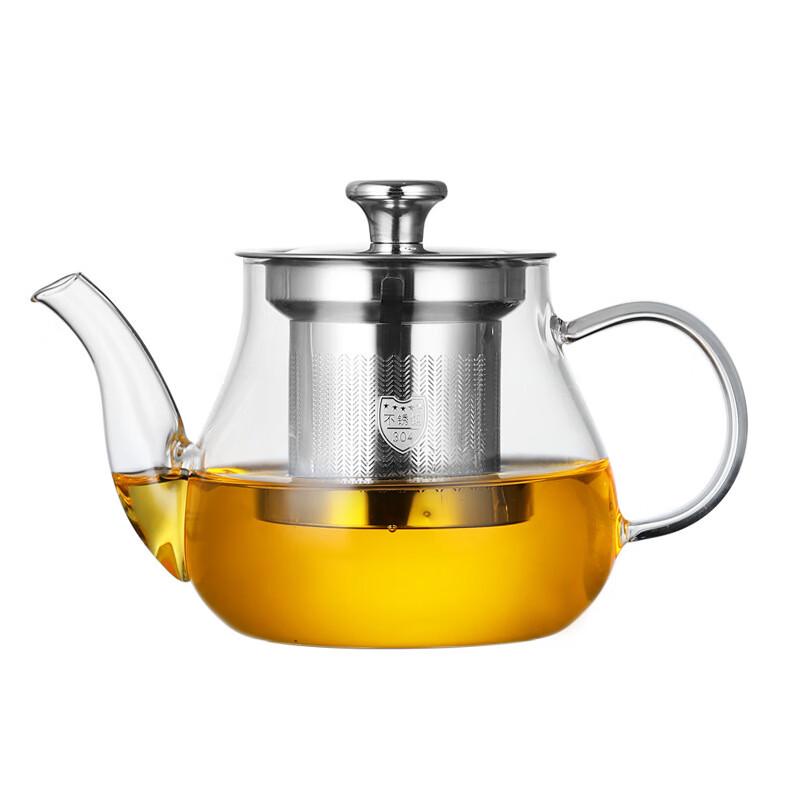 Shangqi Glass Teapot with Stainless Steel Filter