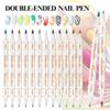 Cross-border Hot Selling Soft Tip Fine Tip DIY Nail Art Graffiti Acrylic Paint Pen