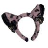 MXMB Stylish Cats Ear Headband With Bells Hair Accessories Hairband For A Playful Look