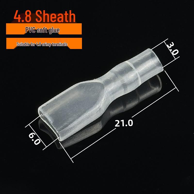 2.2/2.8/4.8/6.3 Spade Terminal Female & Male Wiring Connector Sheath