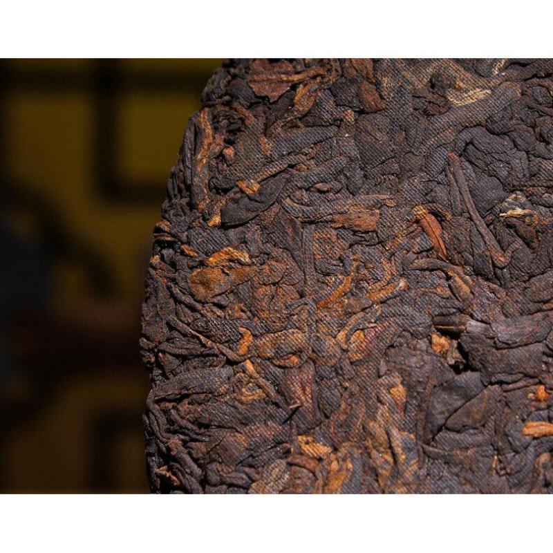 Puerh Zralý čaj Starý Banzhang Zralý čajový dort 357 g Pu'er Tea Yunnan Pu'er Tea Cake